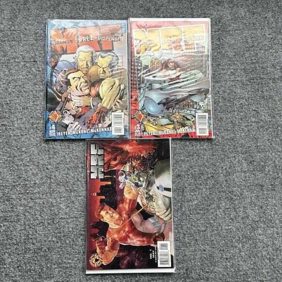 MRF Indie Comic Books Lot Of (3) #1 , #3 , #4 - 54 JS44 - Nice - Picture 1 of 3